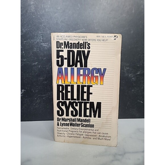 5-Day Allergy Relief System By Dr. Marshall Mandell & Lynne Waller Scanion... - Picture 1 of 10
